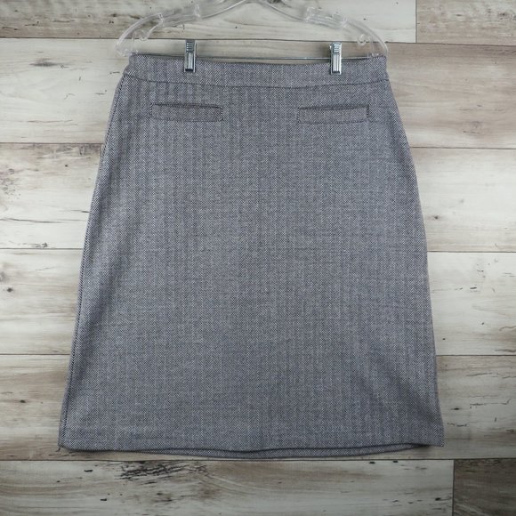 Talbots Dresses & Skirts - Talbots* Women's Side Zipper Double Front Pockets Zig Zag A-Line Skirt~ Size‎ 10